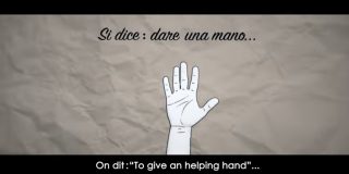 Si dice...dare una mano